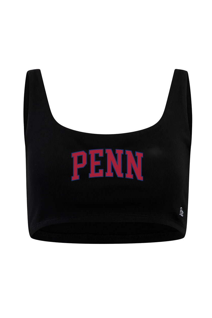 University of Pennsylvania Scoop Neck Crop Top