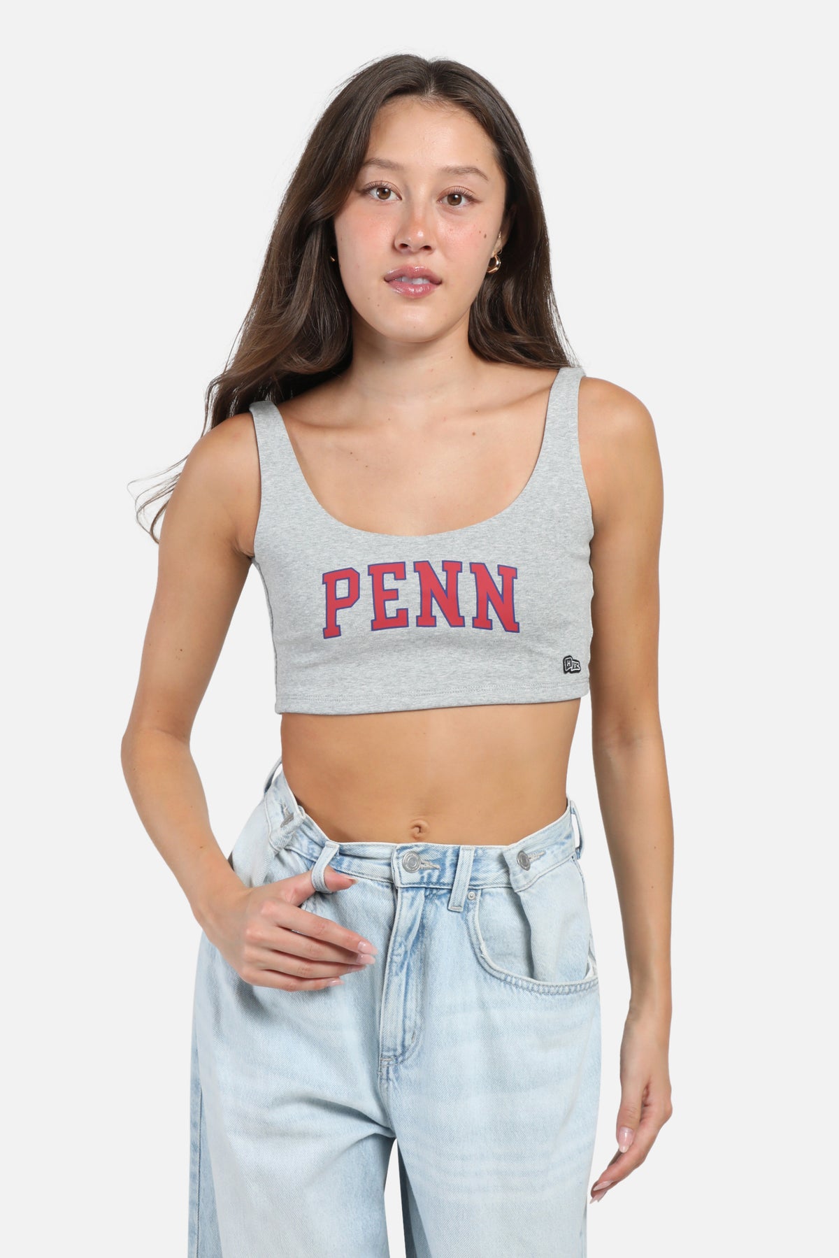 University of Pennsylvania Scoop Neck Crop Top