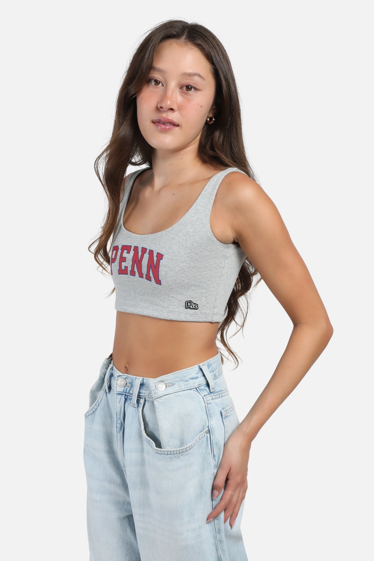 University of Pennsylvania Scoop Neck Crop Top