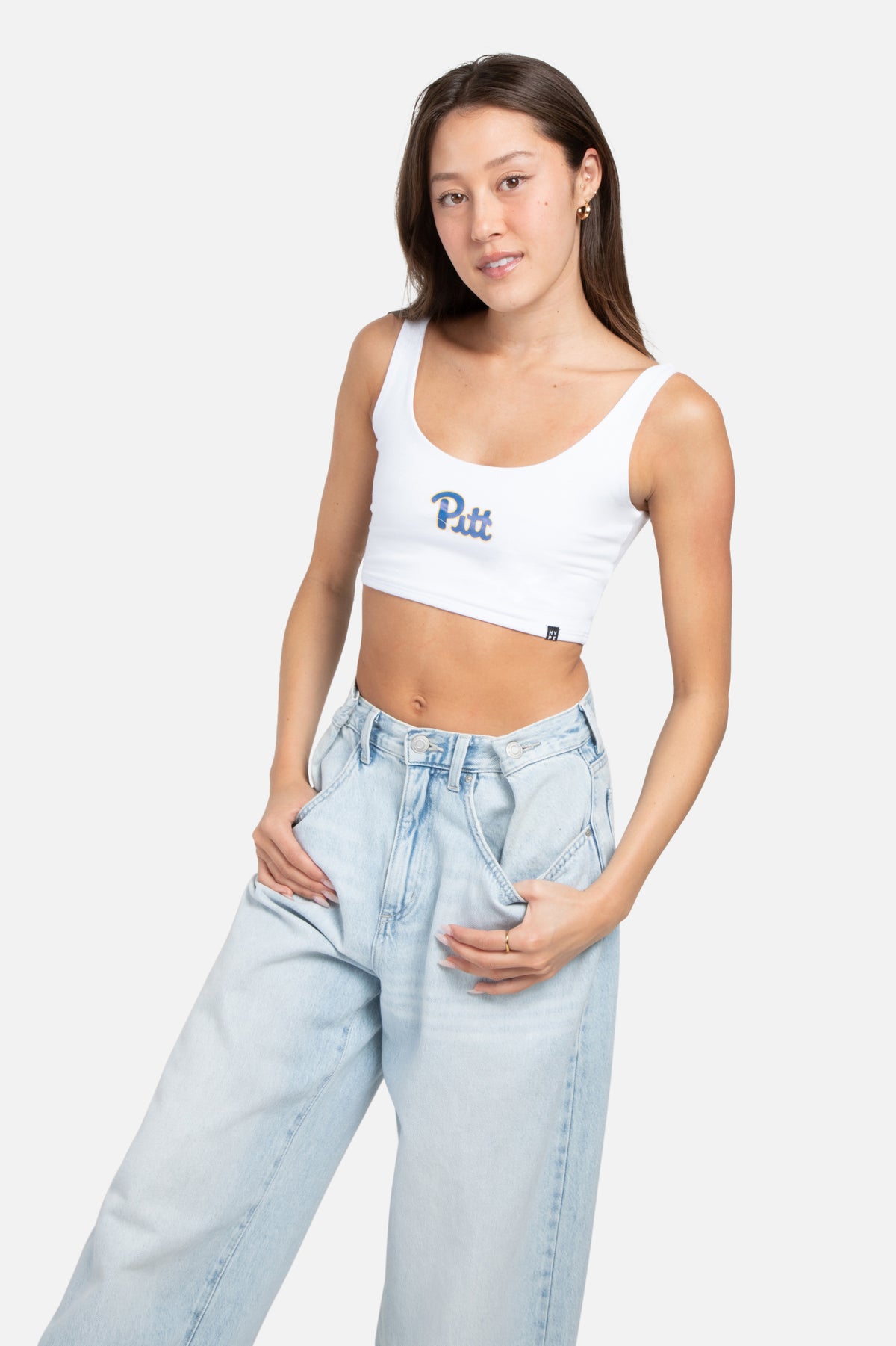 Pittsburgh | Scoop Neck Crop Top