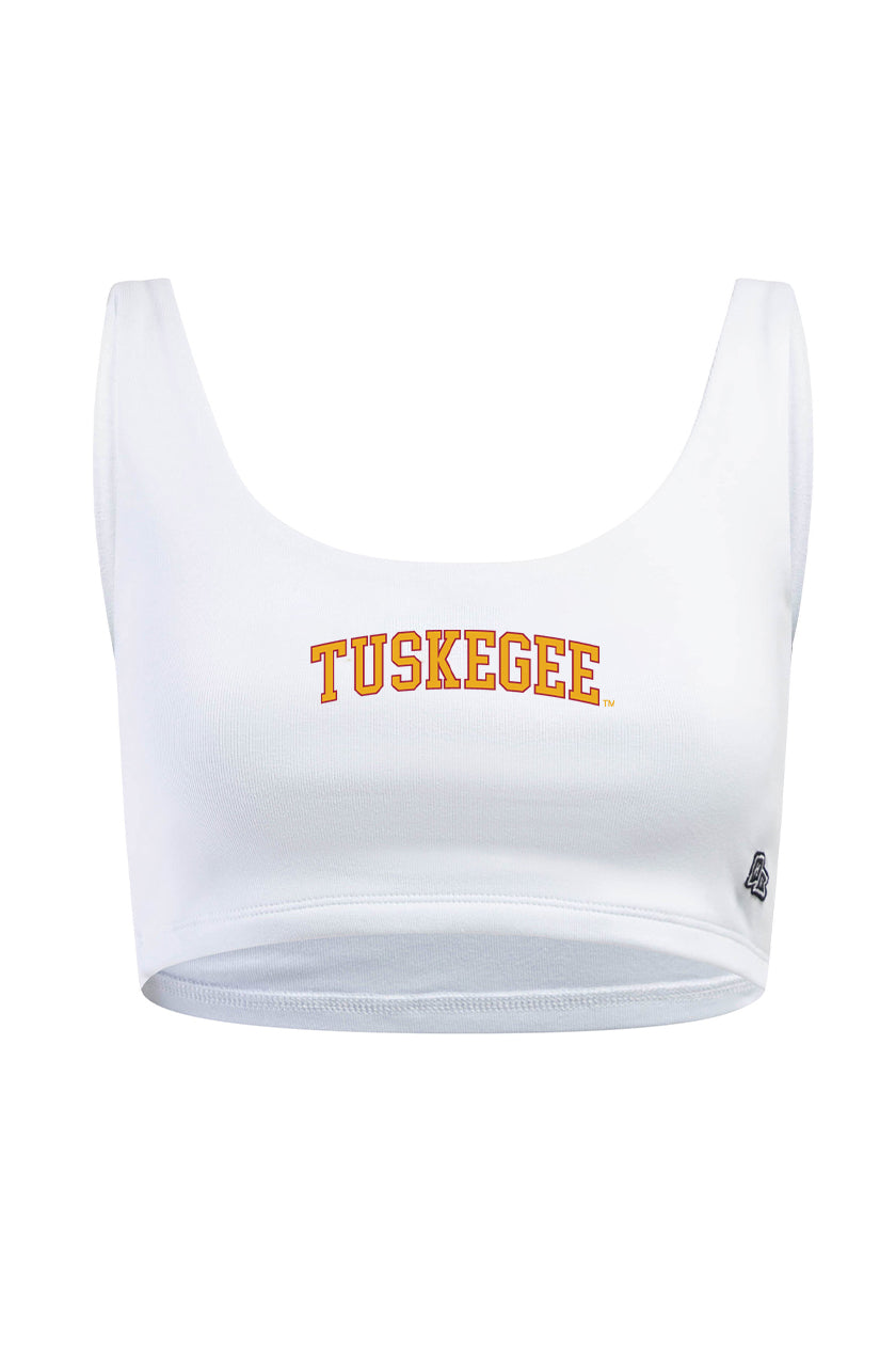 Tuskegee University Scoop Neck Crop Top