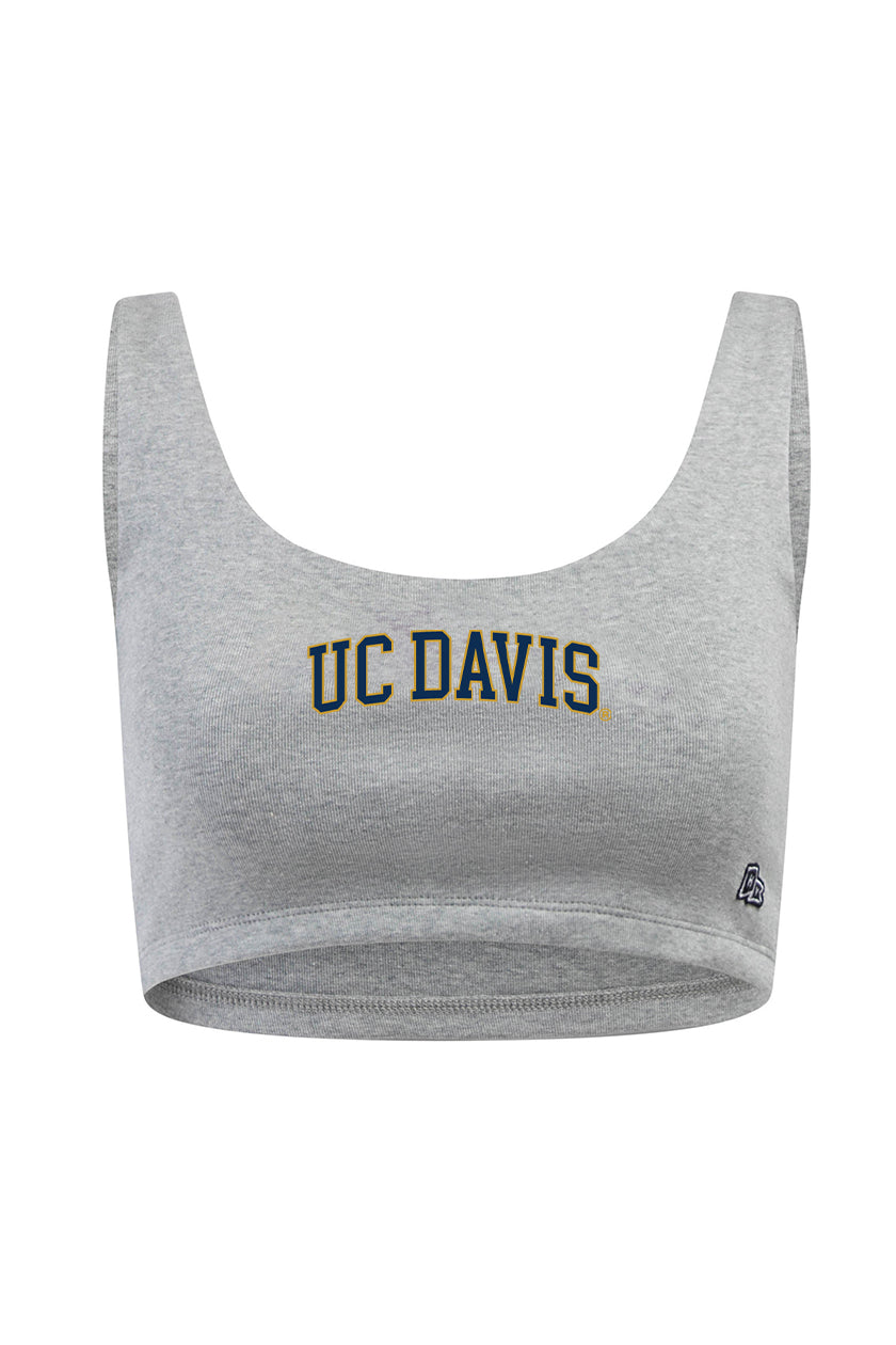 UC Davis Scoop Neck Crop Top