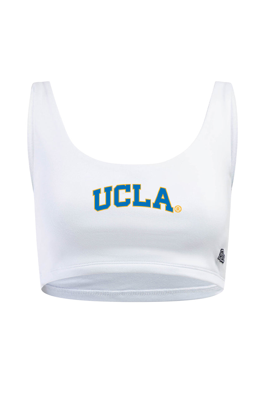 UCLA Scoop Neck Crop Top