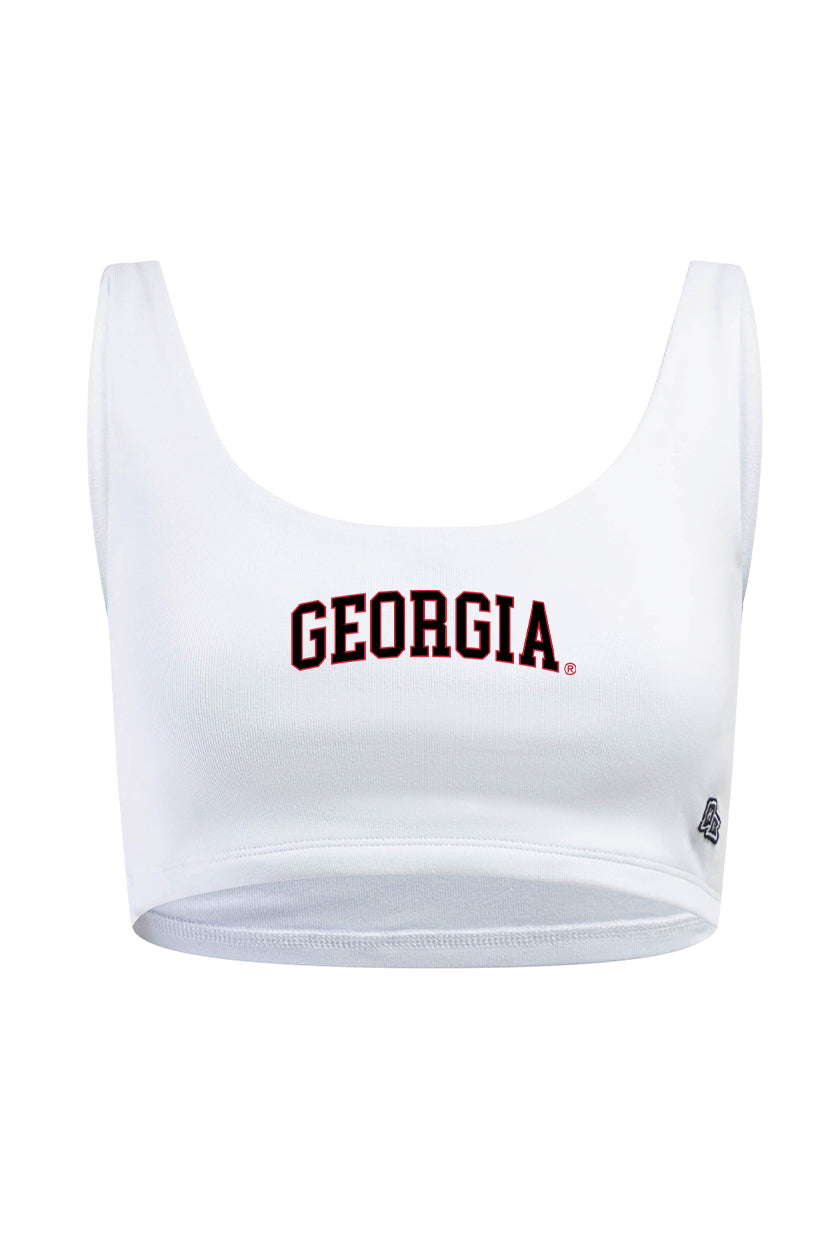 Georgia Scoop Neck Crop Top