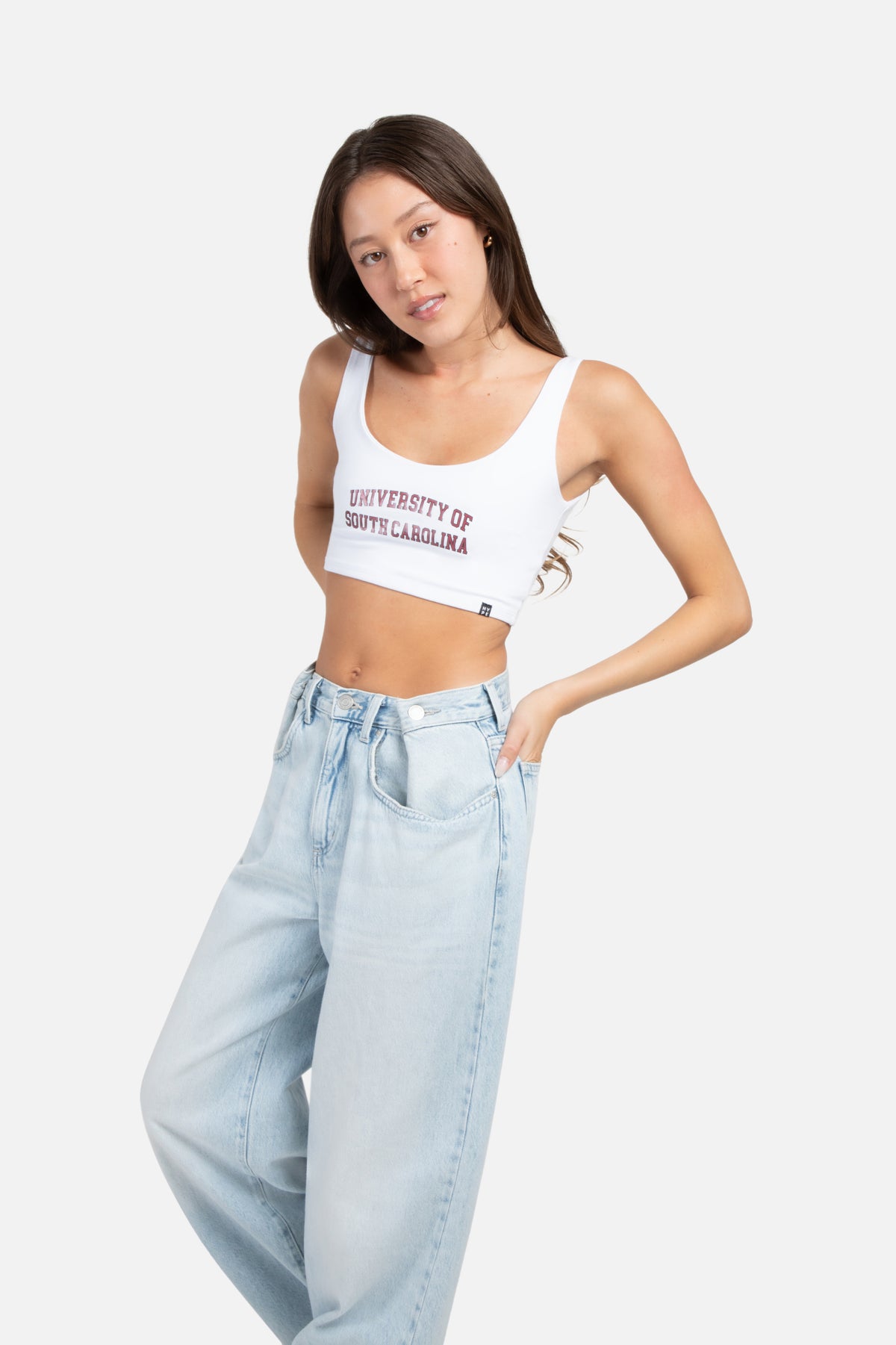 University of South Carolina | Scoop Neck Crop Top