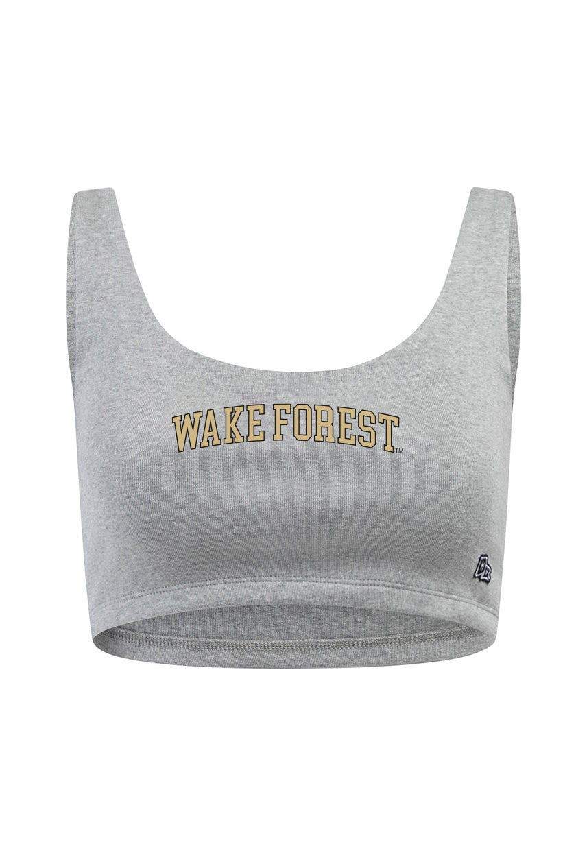 Wake Forest University Scoop Neck Crop Top