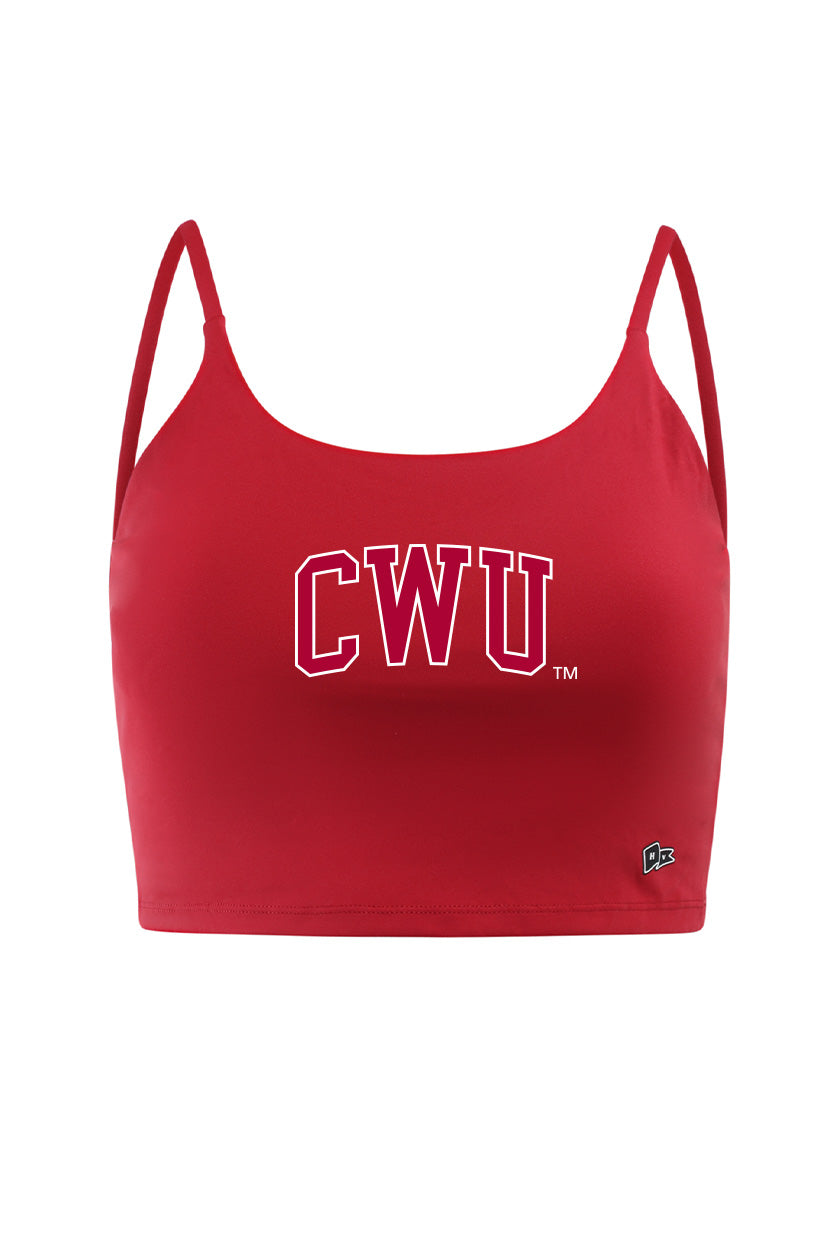 Central Washington University Bra Tank Top