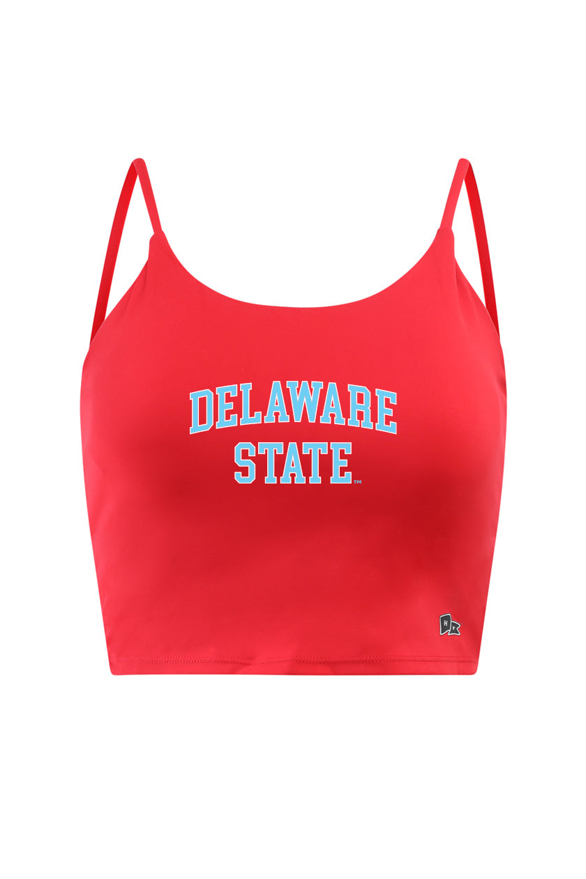 Delaware State Bra Tank Top