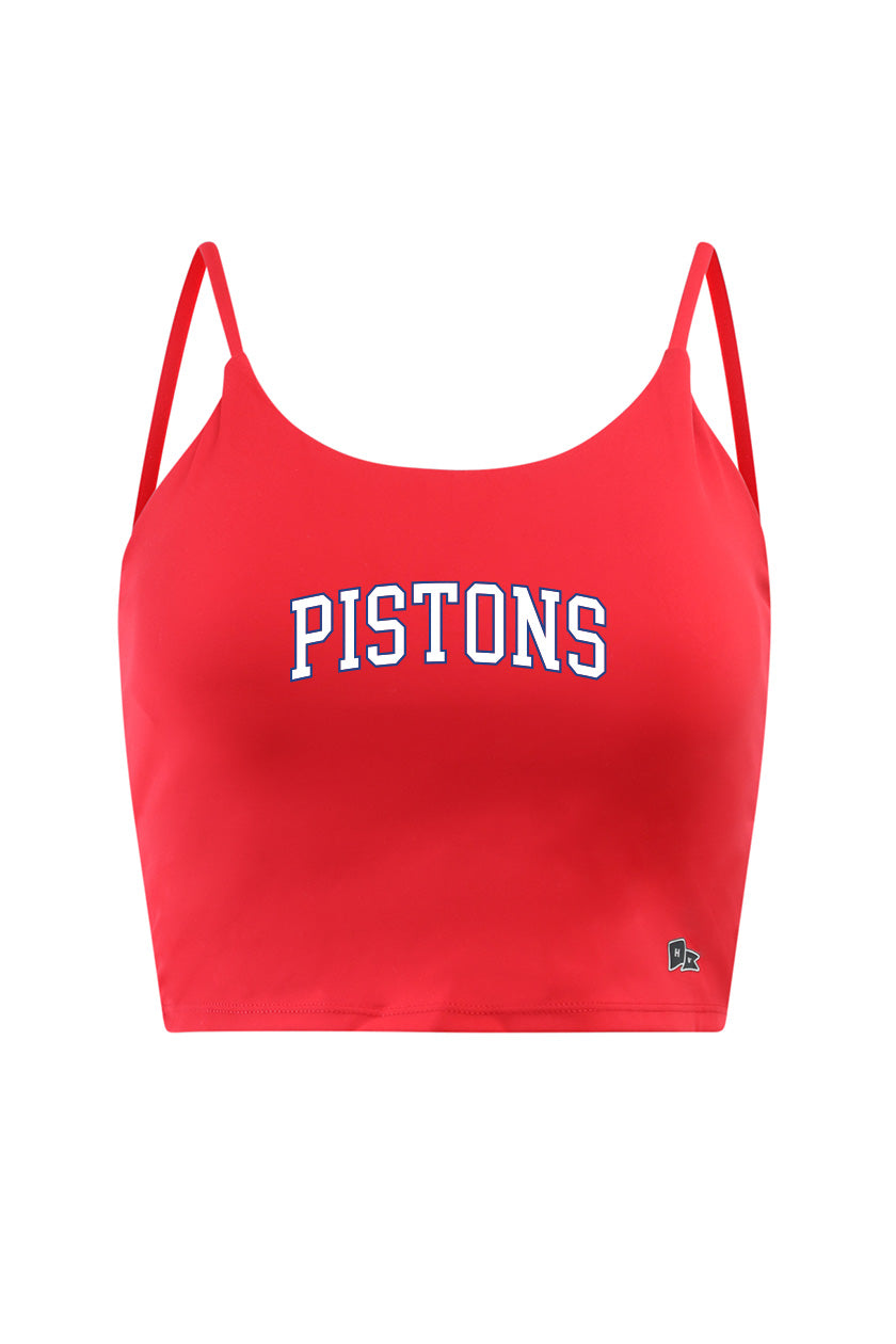 Detroit Pistons Bra Tank Top