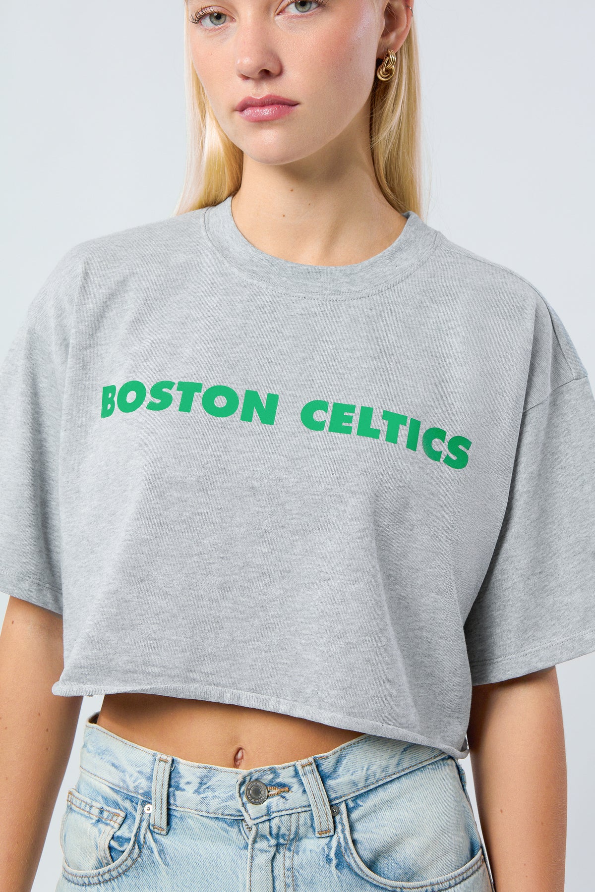 Boston Celtics Track Top