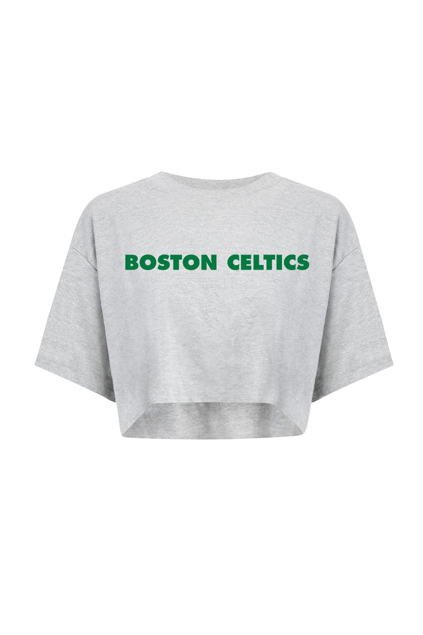 Boston Celtics Track Top