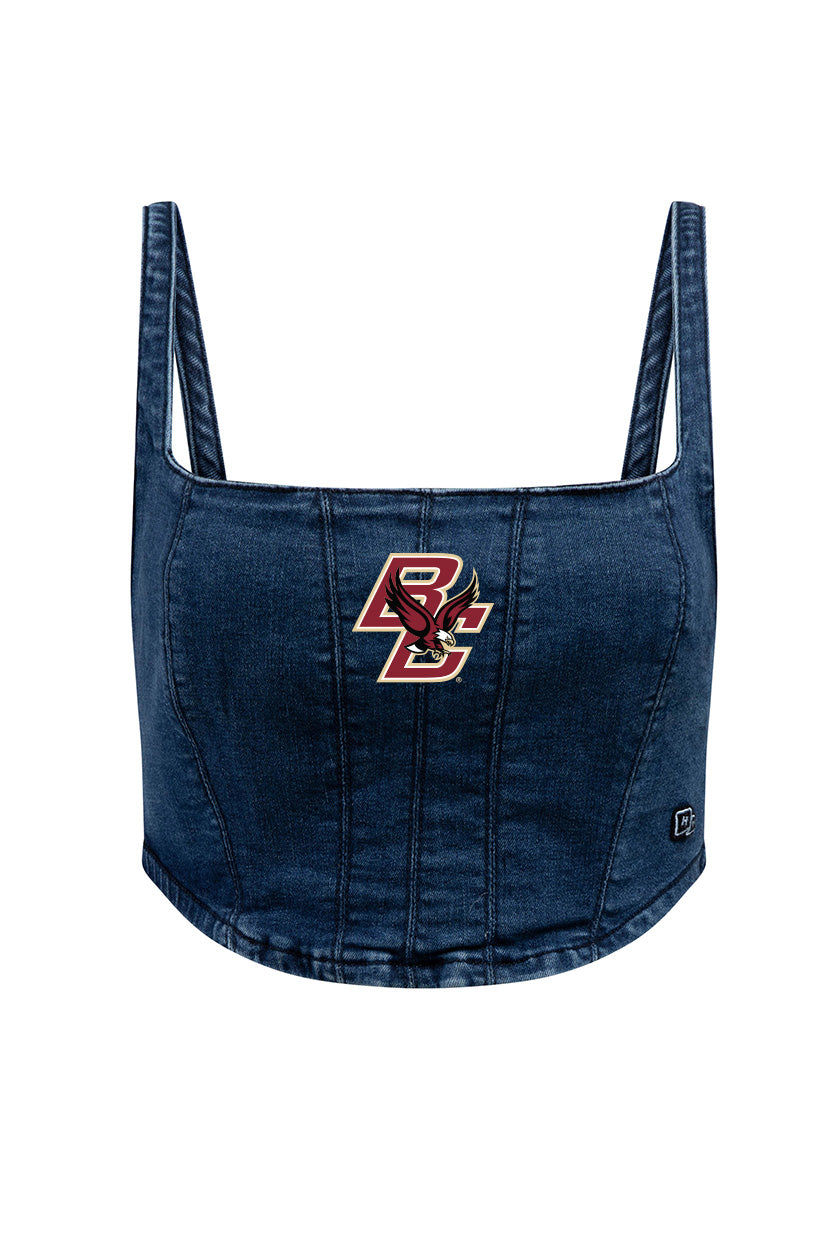 Boston College Denim Corset