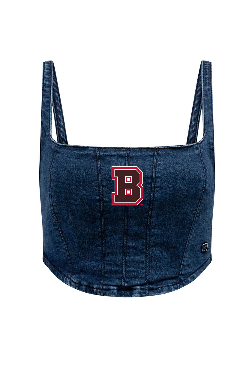 Brown University Denim Corset