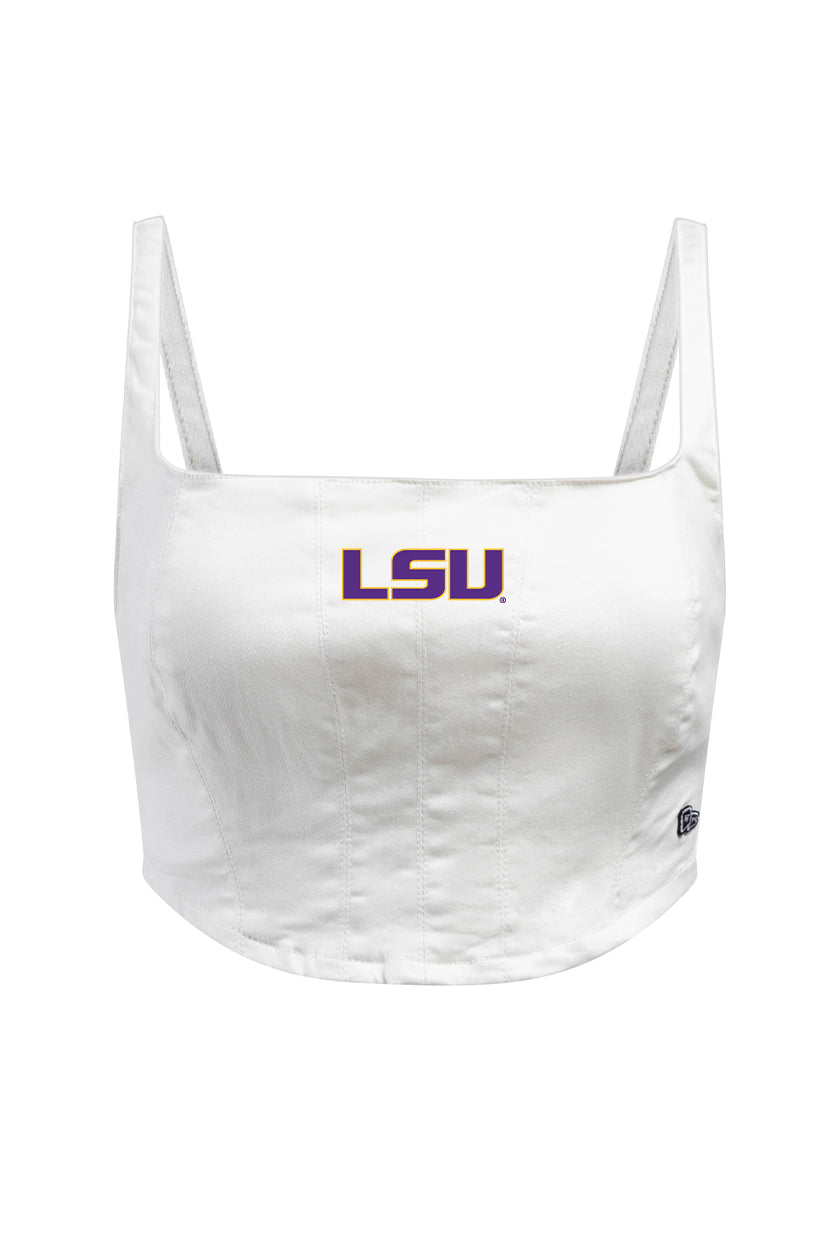 LSU Denim Corset