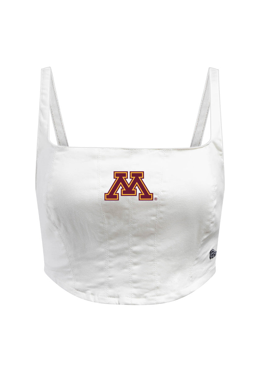 University of Minnesota Denim Corset