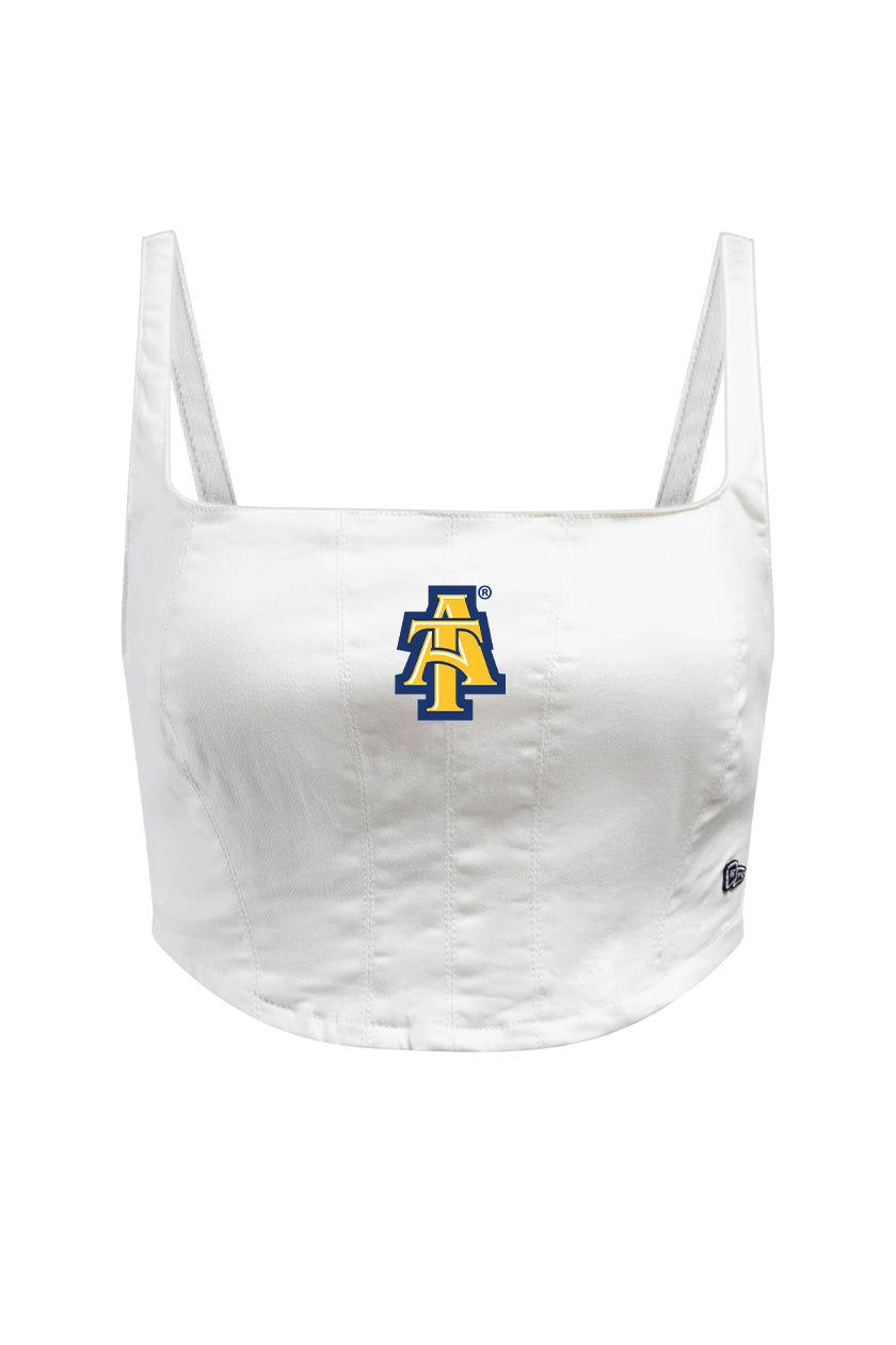 North Carolina A&T State University Denim Corset