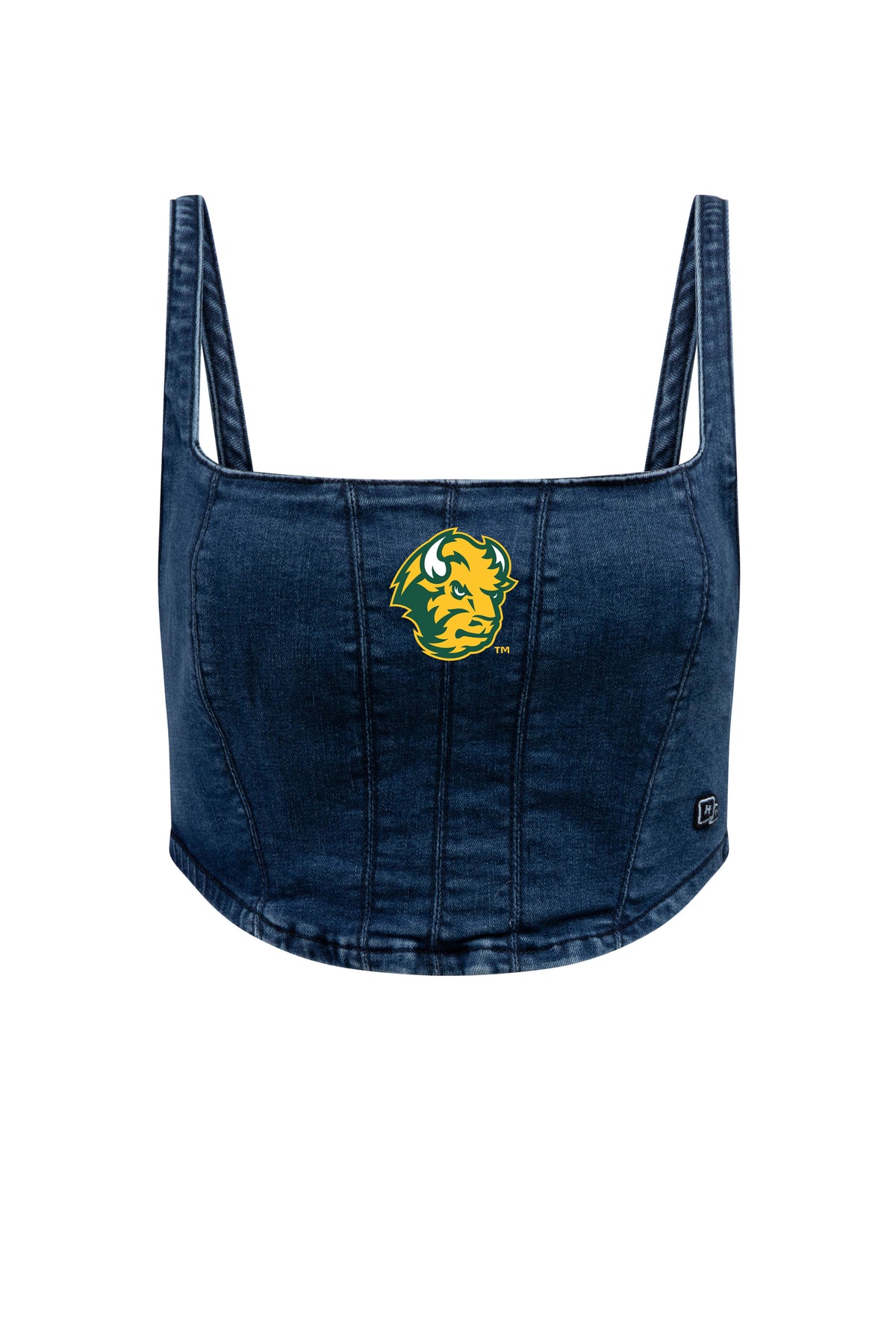 North Dakota State University Denim Corset