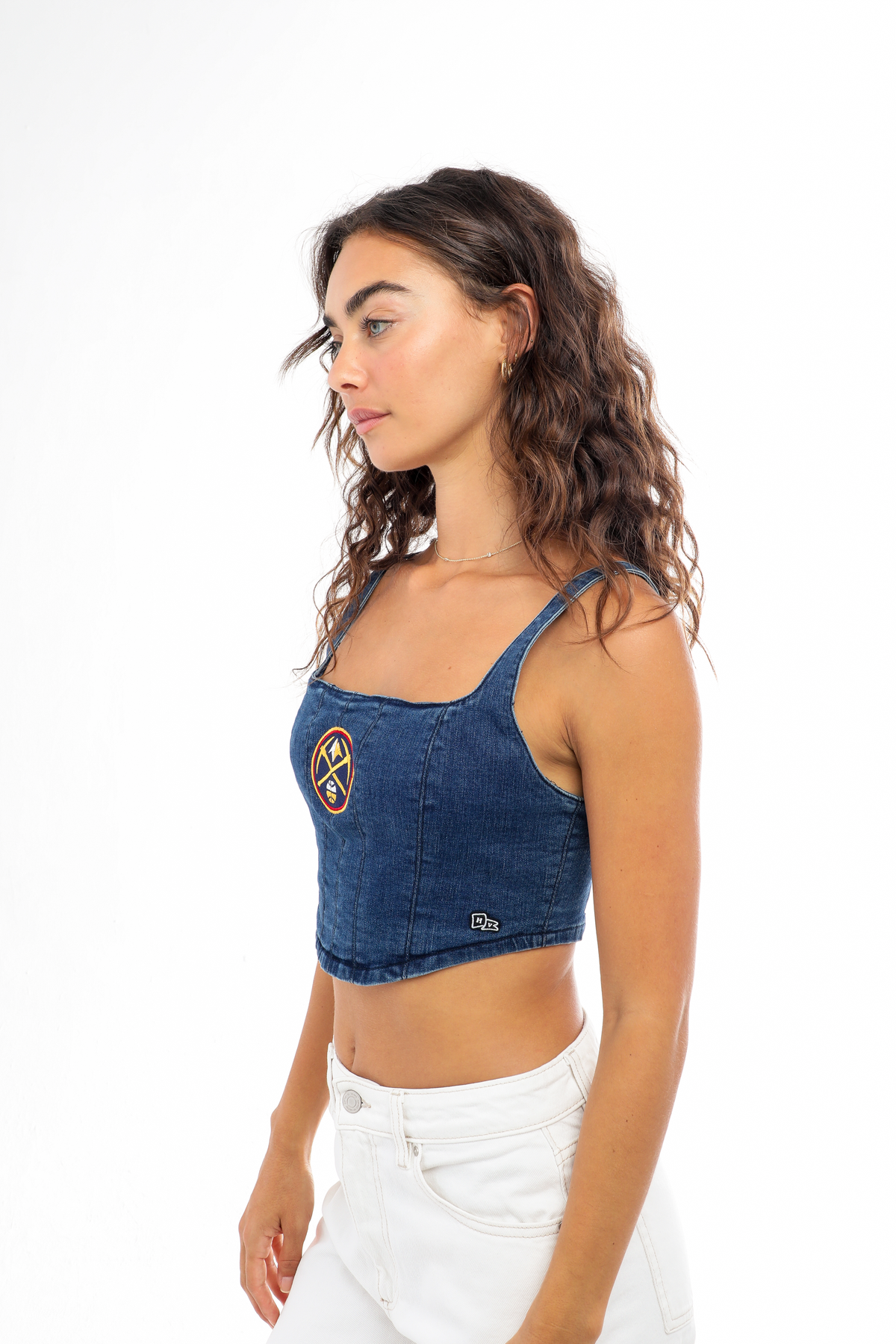 Denver Nuggets Denim Corset