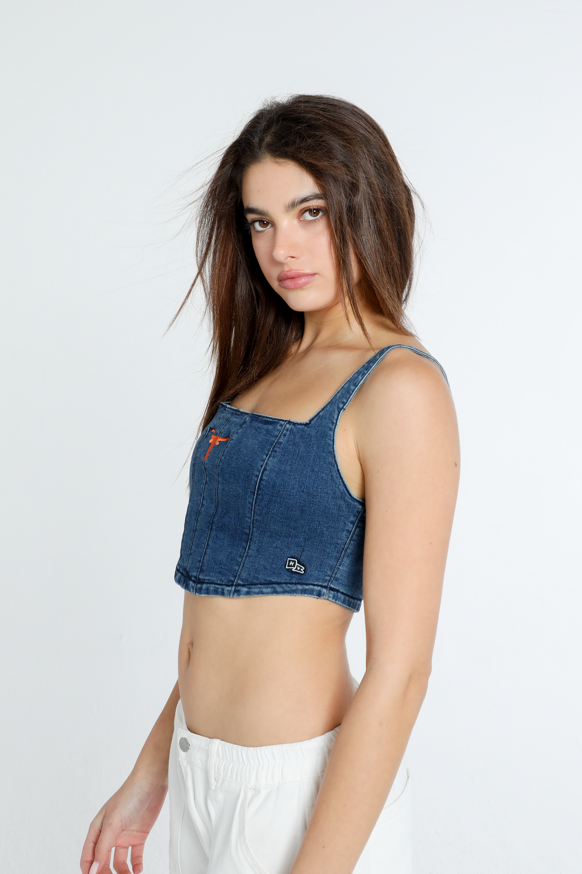 University of Texas at Austin Denim Corset