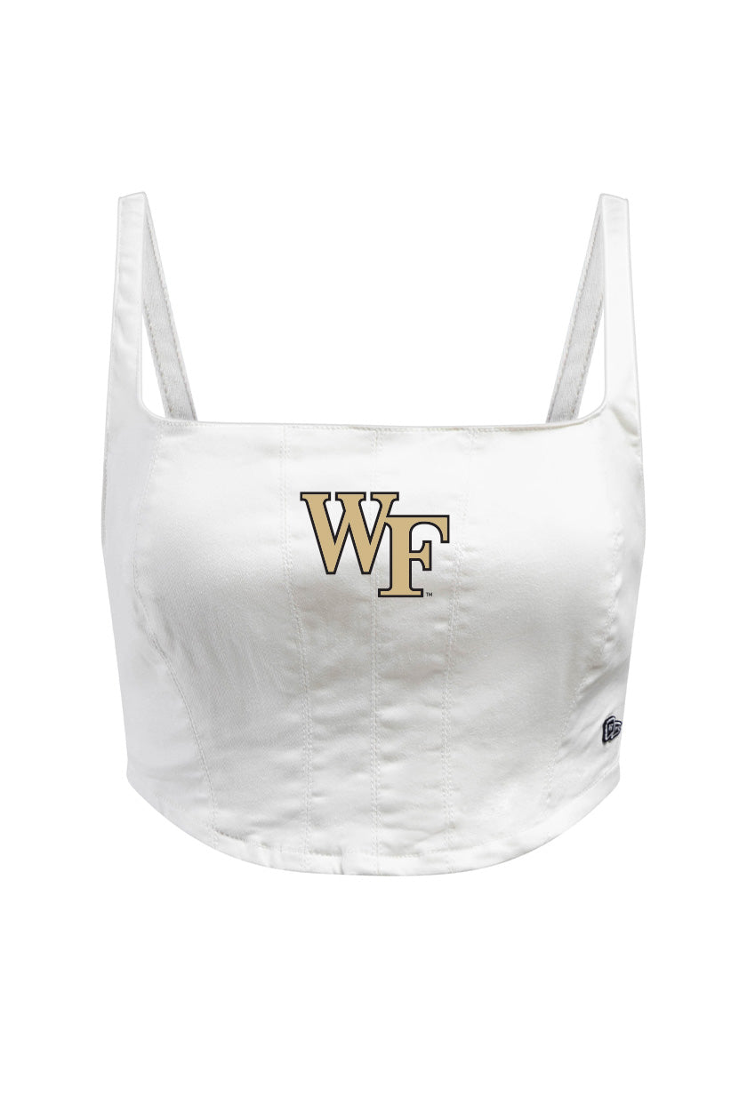 Wake Forest University Denim Corset