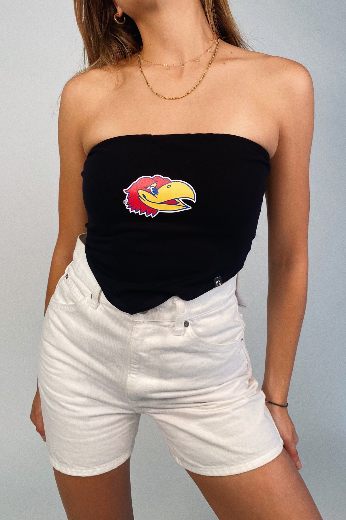 University of Kansas Bandana Top