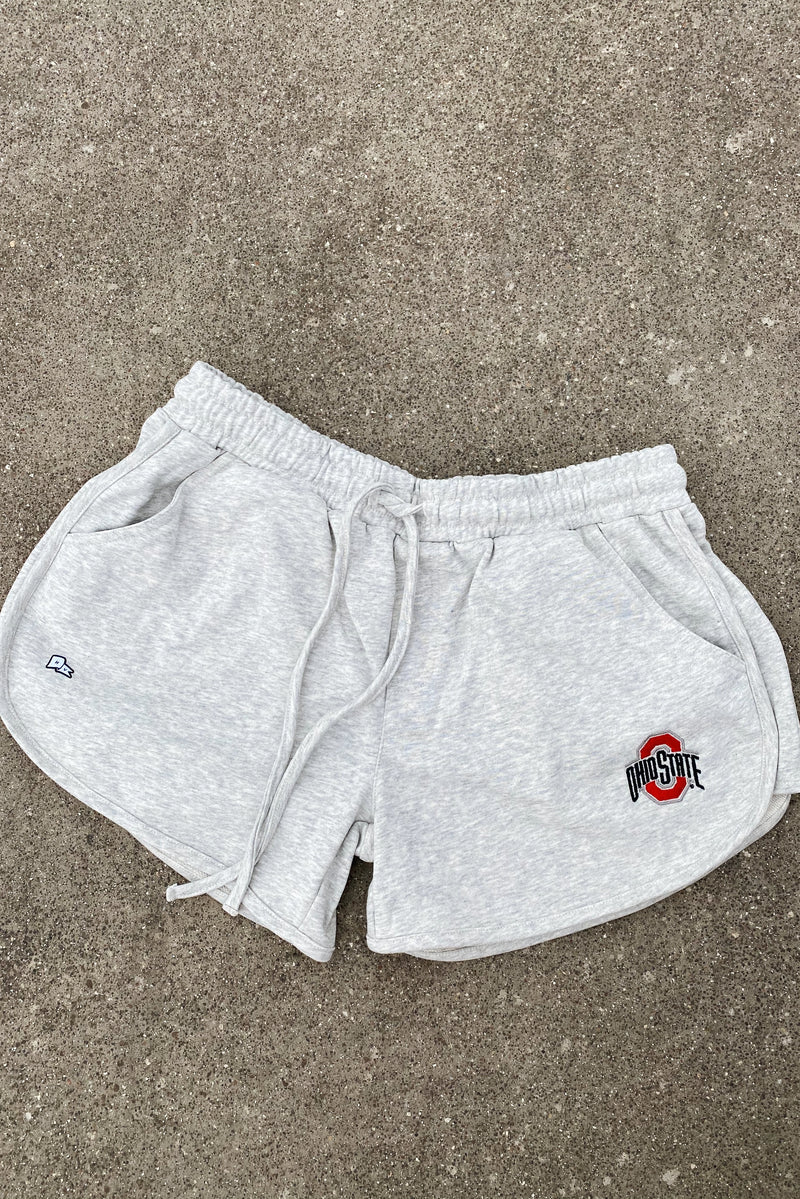 Ohio State | Custom Women's Sweatshorts| Hype & Vice Apparel Small | Hype and Vice