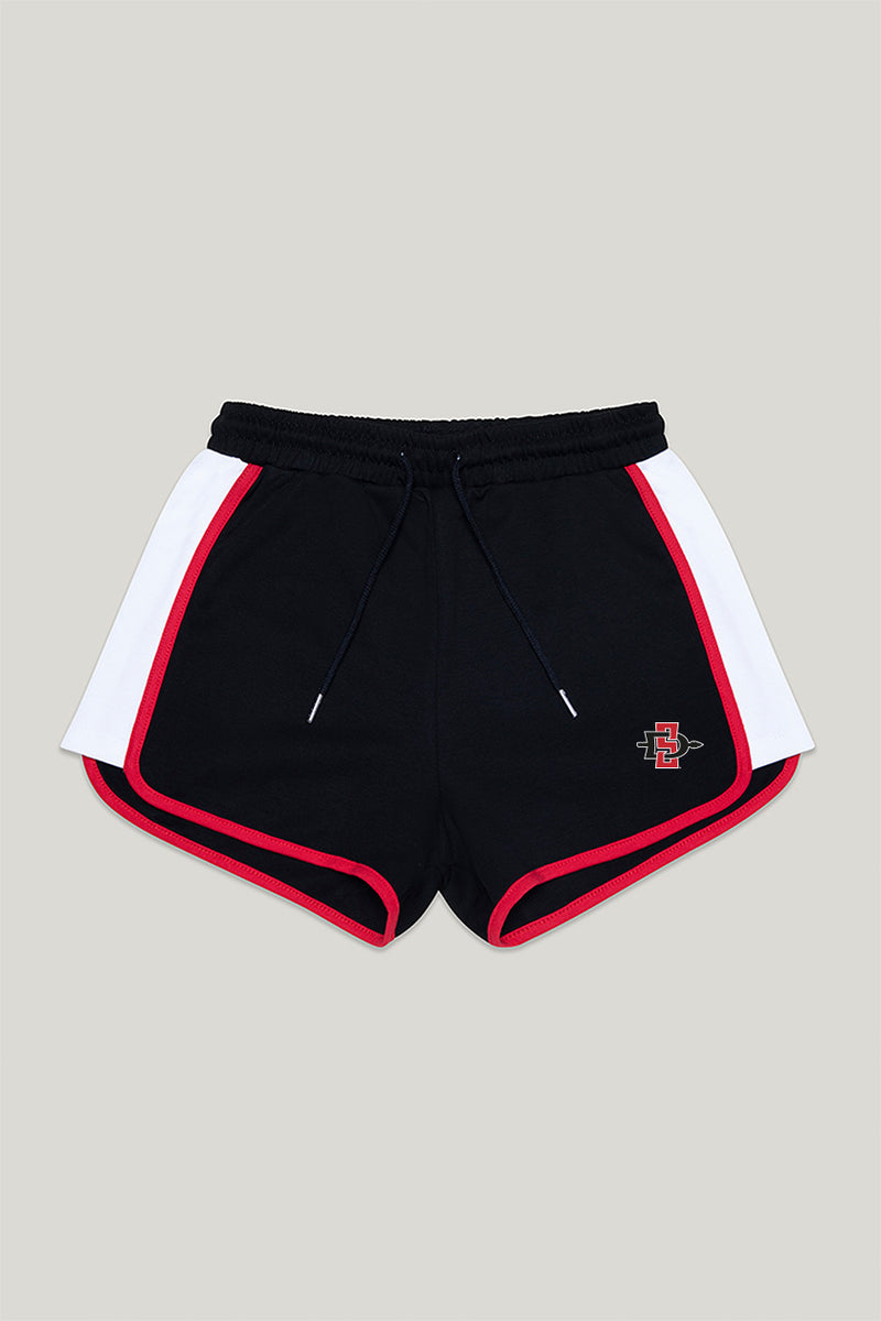 Black retro outlet shorts