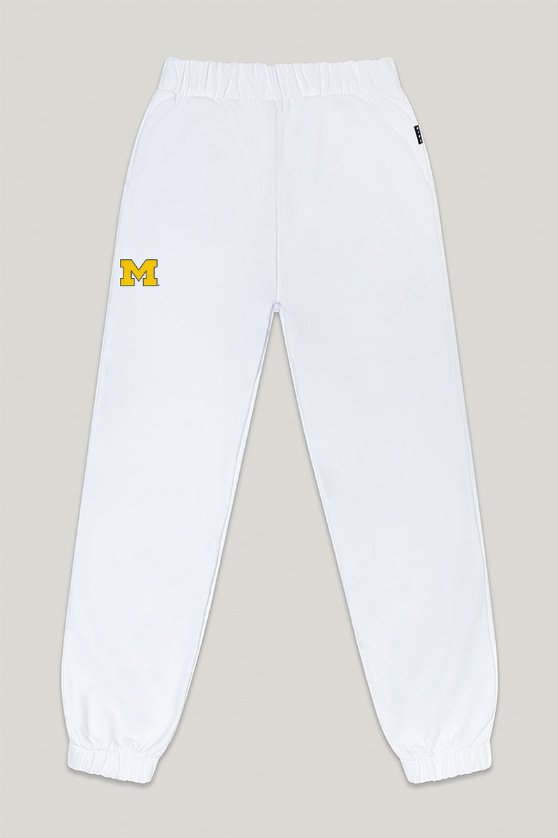andmary sweat pants White logo tops | fitwellbathfitting.com