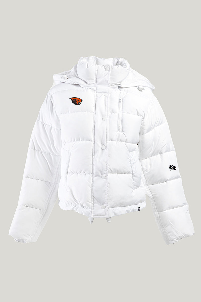 Paragon Fitwear, Jackets & Coats, Paragon Fitwear White Sedona 4 Zip Crop  Activewear Jacket