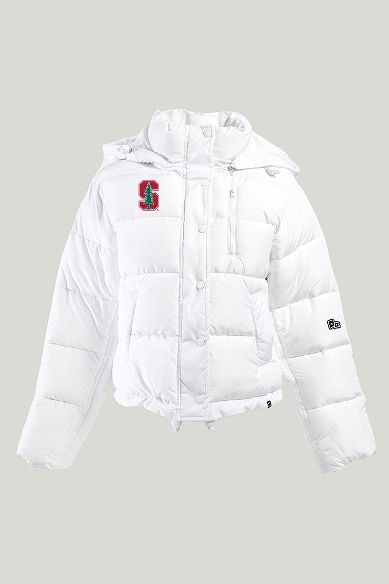 White puff outlet jacket