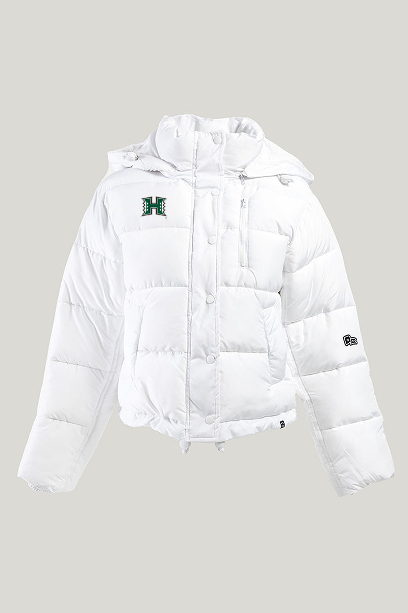 H&m white puffer sales jacket