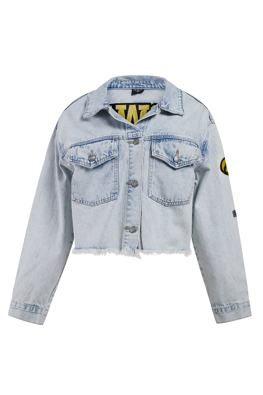 University of Iowa Jean Jacket