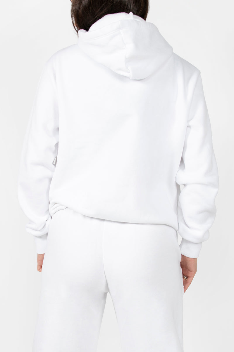 White boyfriend online hoodie