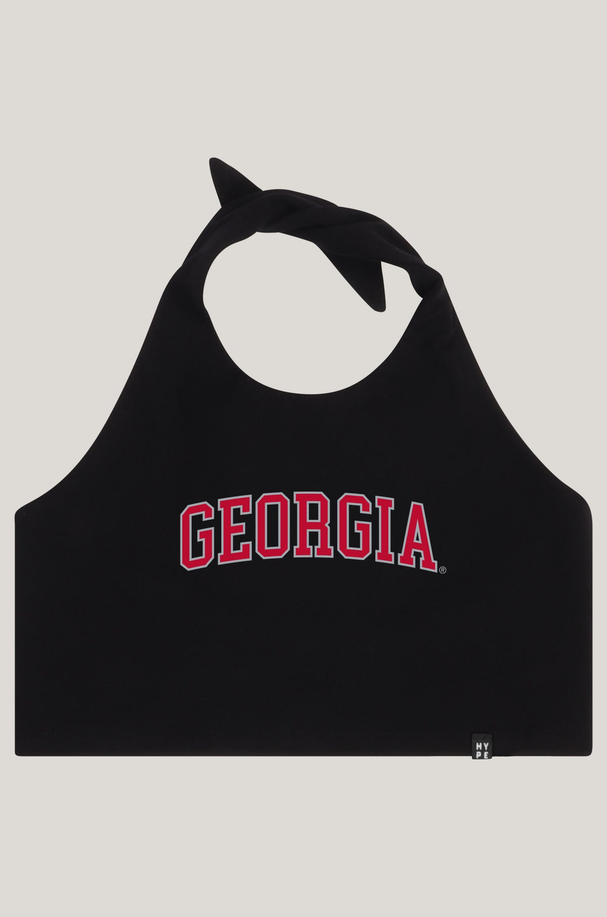 University of Georgia Cropped Hoodie Large / Red | Hype and Vice