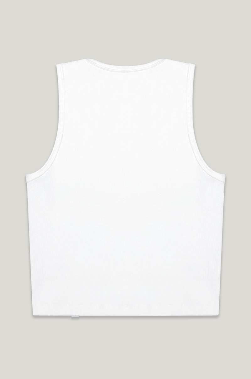 University of Tampa Bra Tank Top Medium / White | Hype and Vice