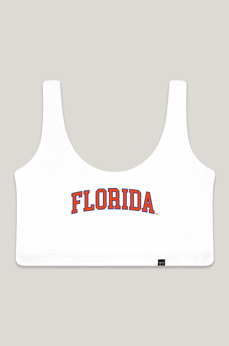 The Florida State Bra Tank Top (White)