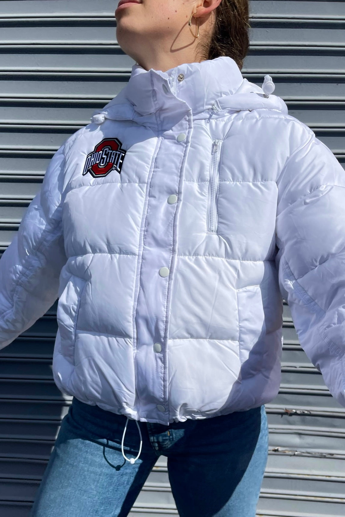 Marquette Puffer Jacket X-Large / Navy | Hype and Vice