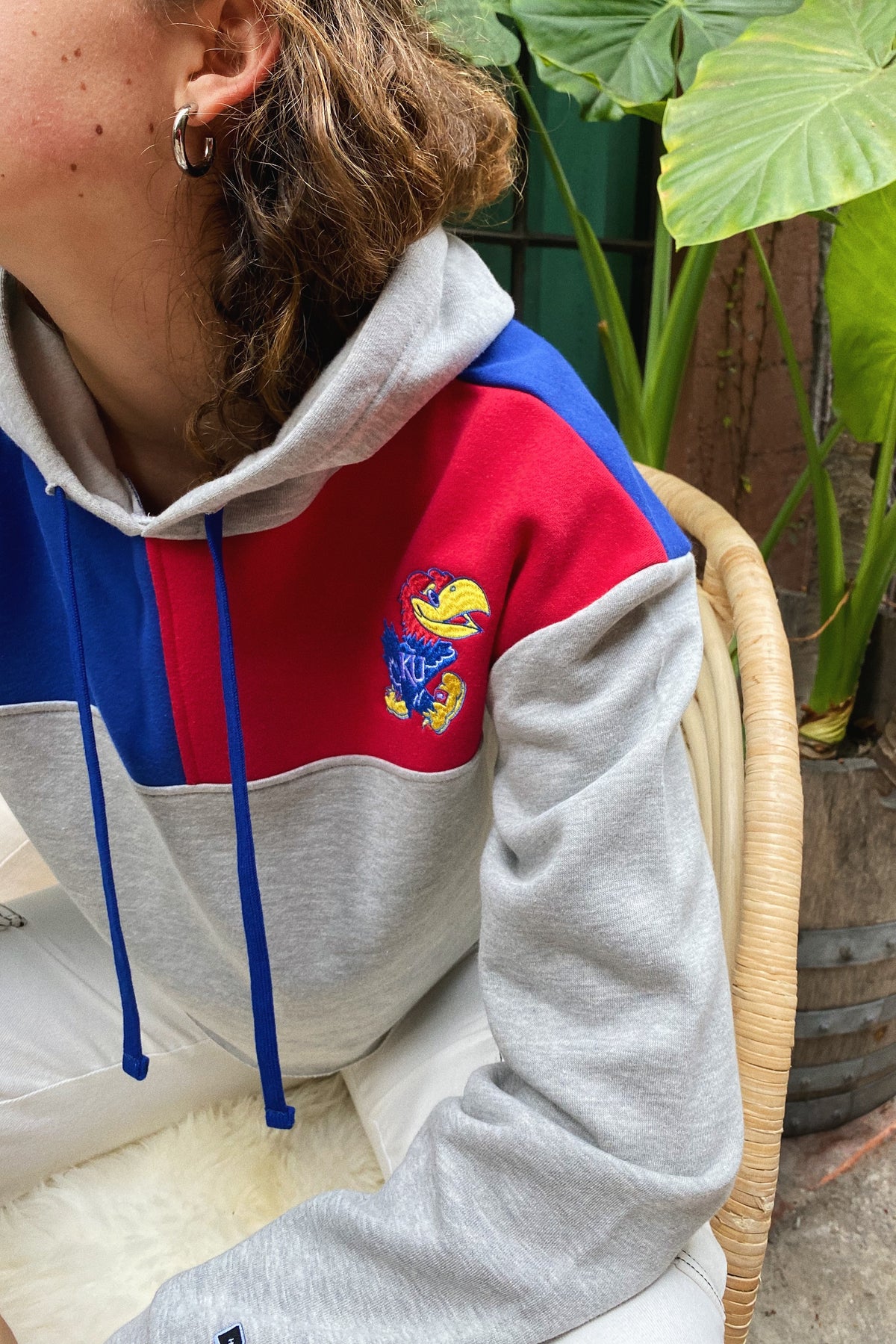 Kansas Color-Block Hoodie