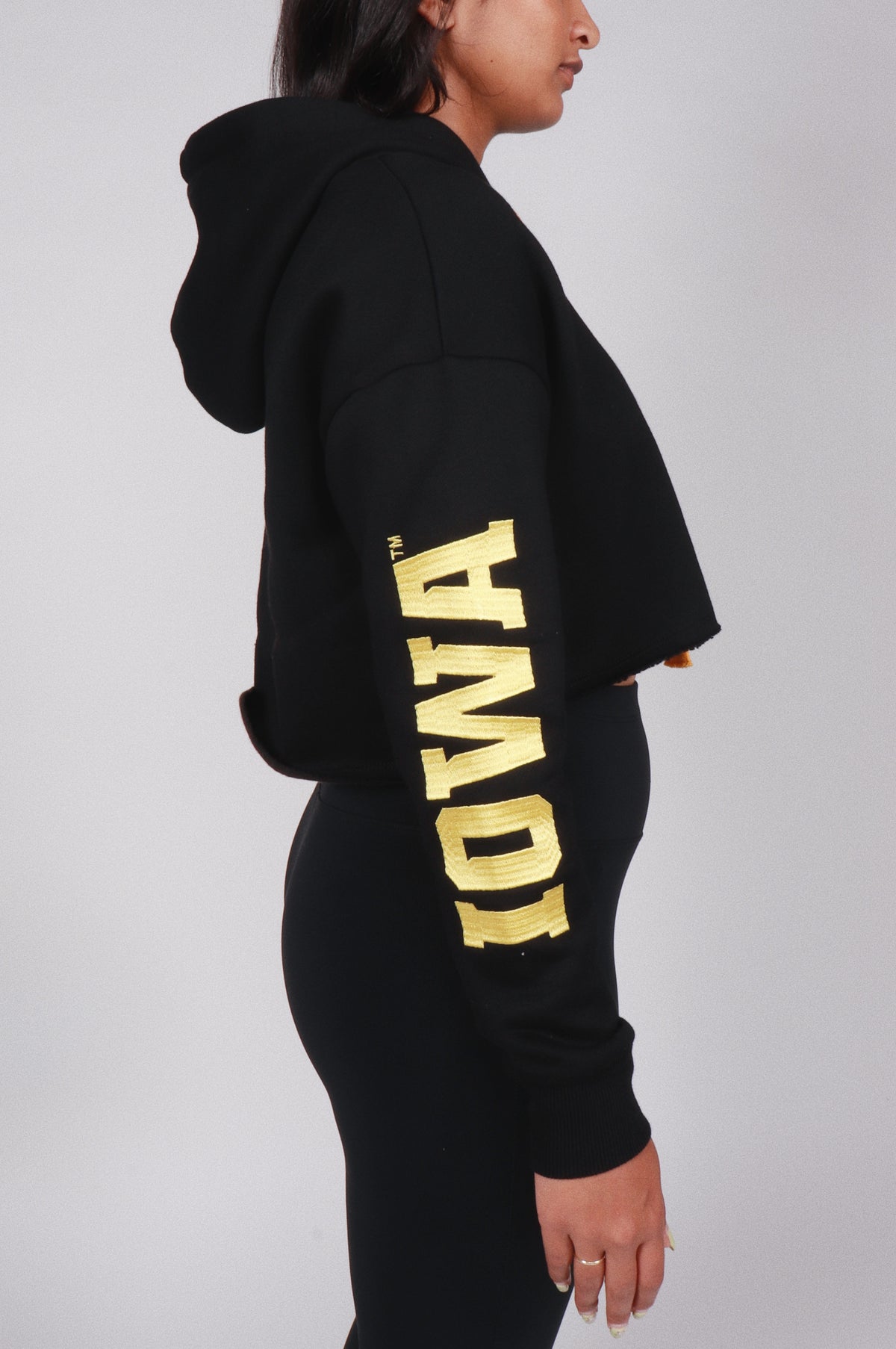 University of Iowa Cropped Hoodie