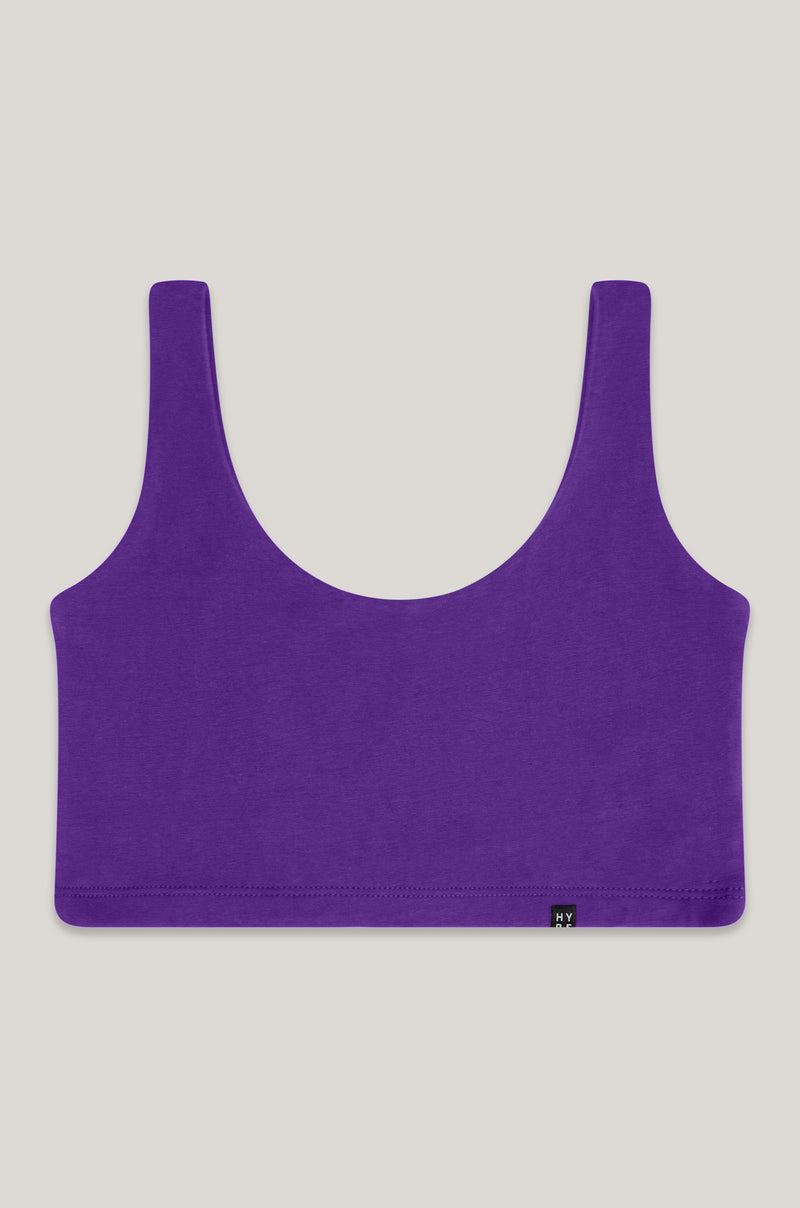 Hype and Vice Women's Purple Grand Canyon 49 Cropped Jersey