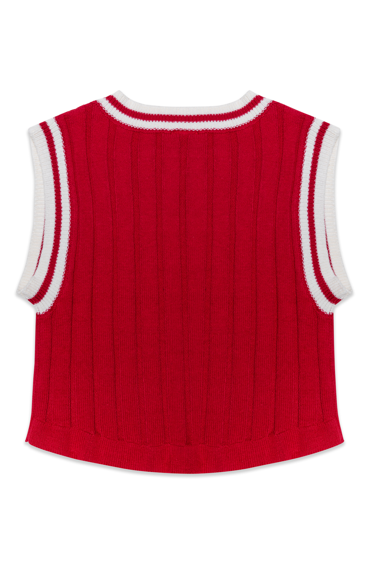 USC Chloe Vest Small / Cardinal and White | Hype and Vice